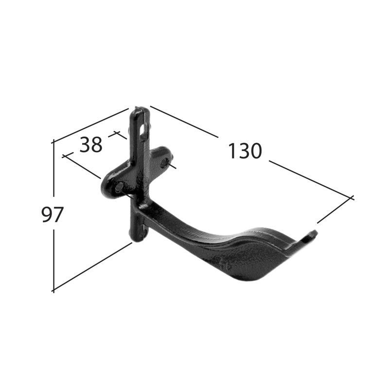 113mm Fascia bracket