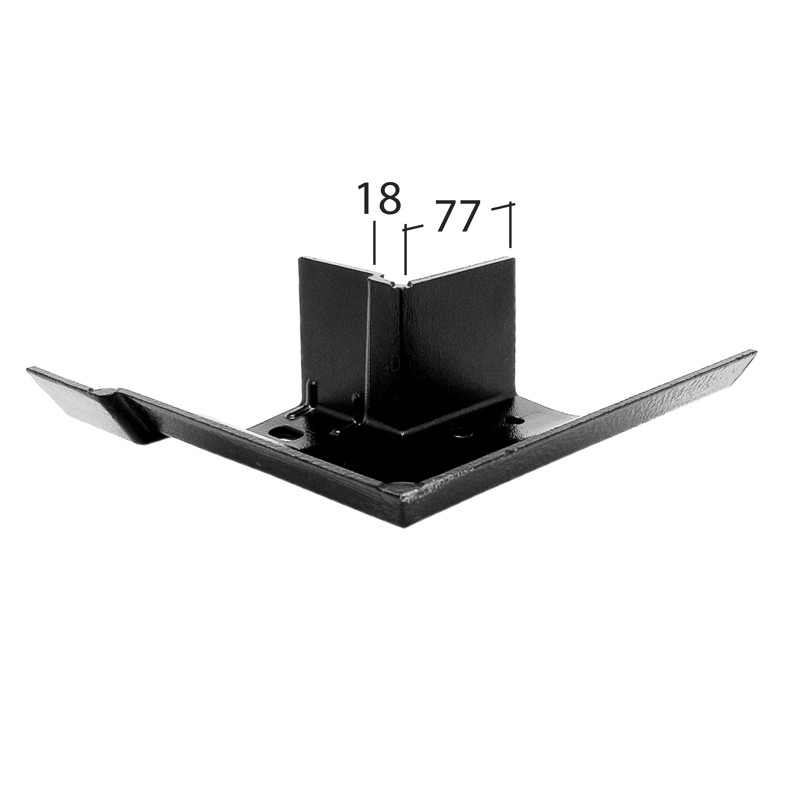 90° External Angle 125mm