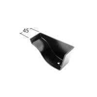 Marley Alutec Traditional Victorian Ogee aluminium stop end GV150 Marley Alutec Traditional Victorian Ogee aluminium stop end GV150