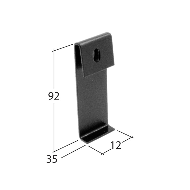 Marley Alutec Traditional Moulded Ogee aluminium gutter Direct fix bracket GM481 GM581 GM681