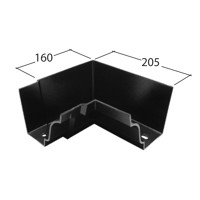 Marley Alutec Traditional Moulded Ogee aluminium gutter angle GM430 GM530 GM630