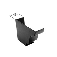 Marley Alutec Traditional Moulded Ogee aluminium gutter stop end GM450 GM550 GM650 Marley Alutec Traditional Moulded Ogee aluminium gutter stop end GM450 GM550 GM650
