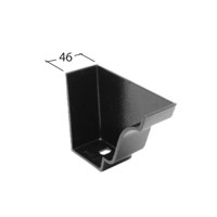 Marley Alutec Traditional Moulded Ogee aluminium gutter stop end GM455 GM555 GM655