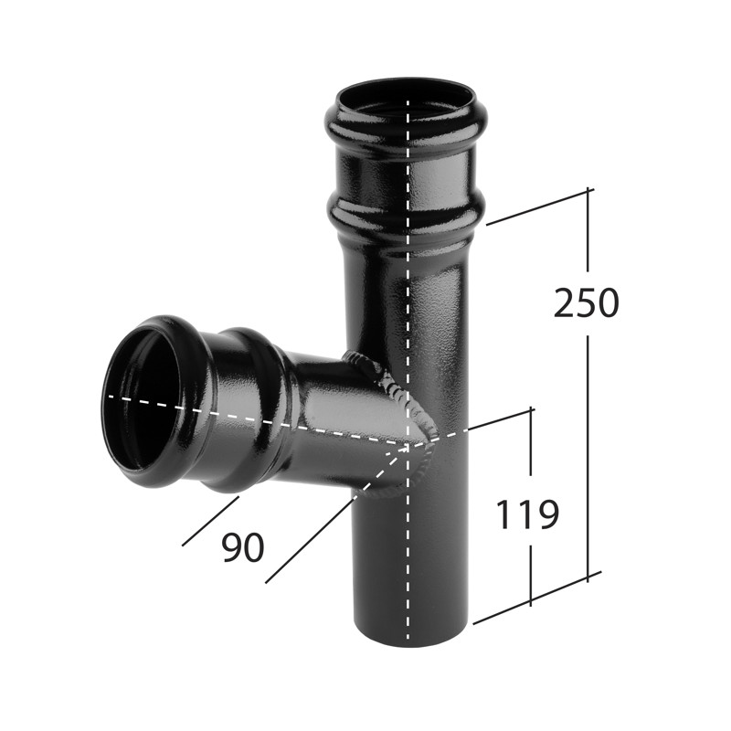 76mm Branch 112.5°