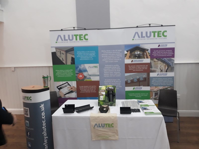 Marley Alutec Events Exhibitions Aluminium Rainwater Guttering Roofing Marley Alutec Events Exhibitions Aluminium Rainwater Guttering Roofing