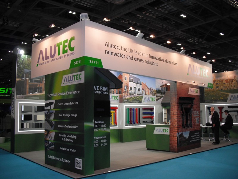 Marley Alutec Events Exhibitions Aluminium Rainwater Guttering Roofing Marley Alutec Events Exhibitions Aluminium Rainwater Guttering Roofing