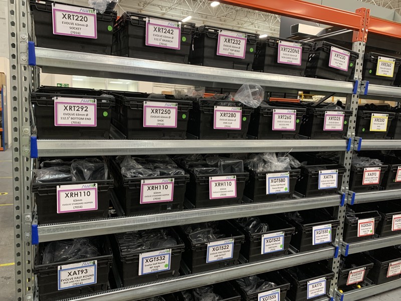 Marley Alutec Introduce Gravity Fed Racking Marley Alutec Introduce Gravity Fed Racking