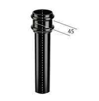Aluminium Tudor Non Eared Downpipe Marley Alutec