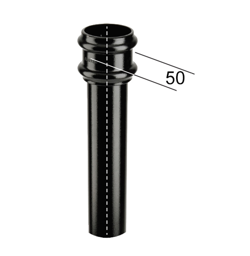Aluminium Tudor Non Eared Downpipe Marley Alutec Aluminium Tudor Non Eared Downpipe Marley Alutec