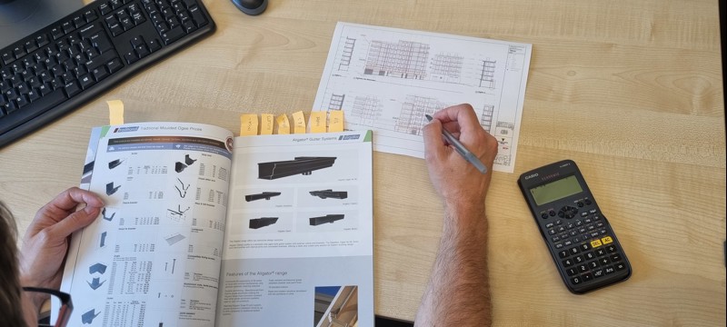 Aluminium guttering by Marley Alutec technical support 2 Aluminium guttering by Marley Alutec technical support 2