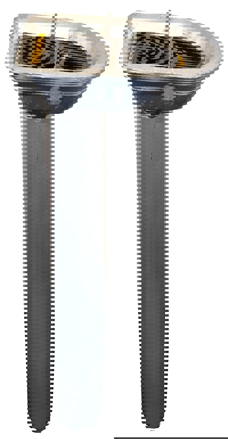 DR460EX Aluminium Balcony Outlets with Extended Spigot 102mm Full Shot DR460EX Aluminium Balcony Outlets with Extended Spigot 102mm Full Shot