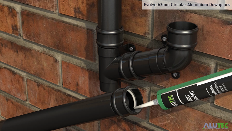 Evolve Circular Downpipes